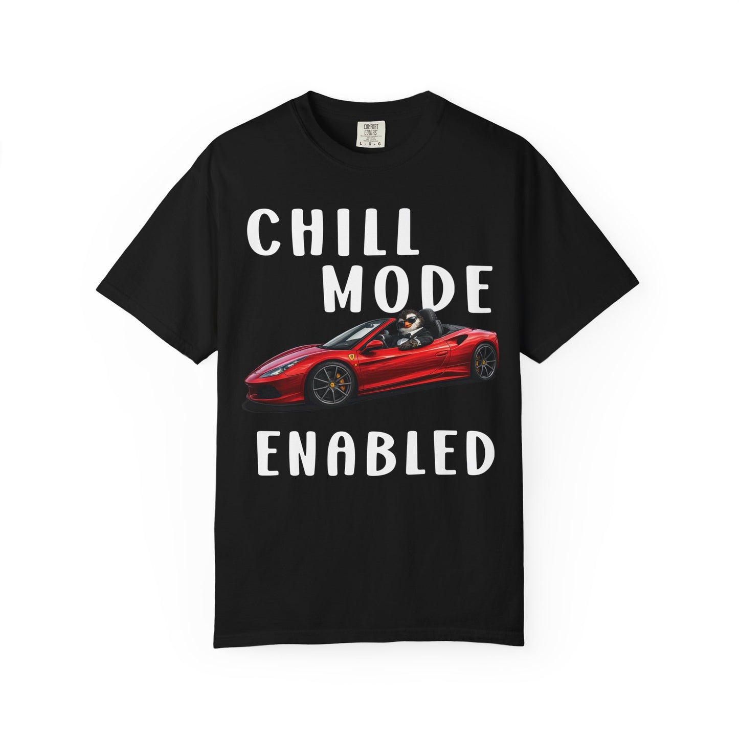 Chill Mode Enabled Boy T-shirt - Penguin Series