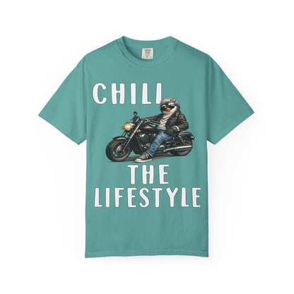 Chill The Lifestyle Grandpa T-shirt -  Penguin Series