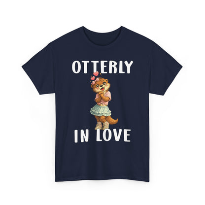 "Otterly In Love" Girl Tee - Otter Series