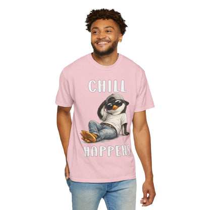 Chill Happens Boy T-shirt - Penguin Series