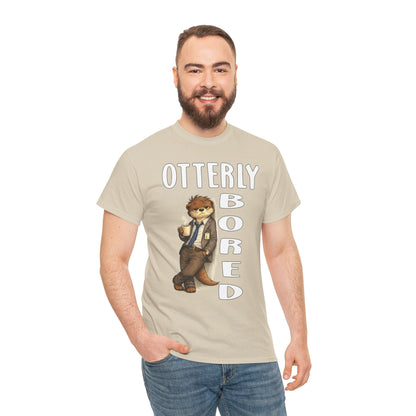 "Otterly Bored" Tee - Otter Series