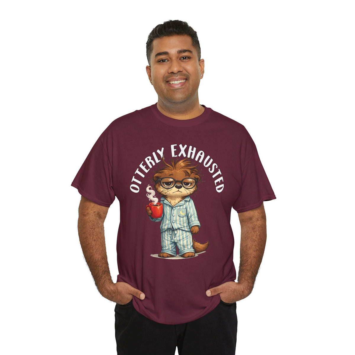 "Otterly Exhausted" Tee - Otter Series