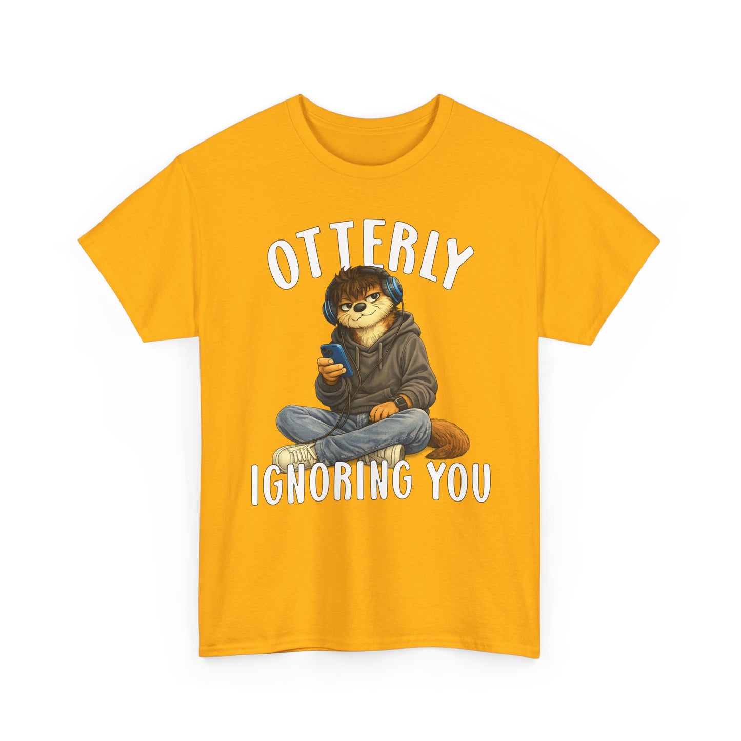 "Otterly Ignoring You" Teen Boy Tee - Otter Series