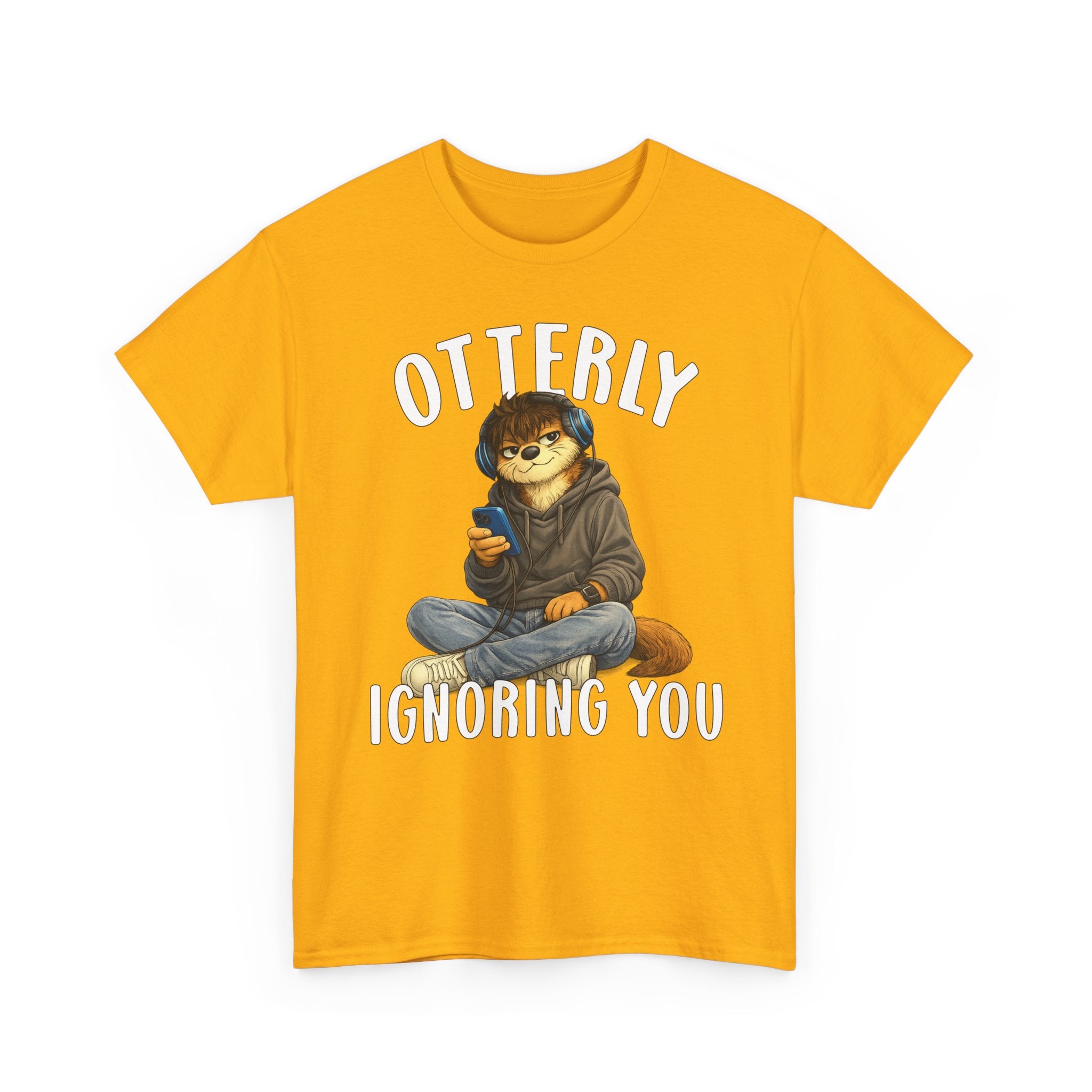 "Otterly Ignoring You" Teen Boy Tee - Otter Series