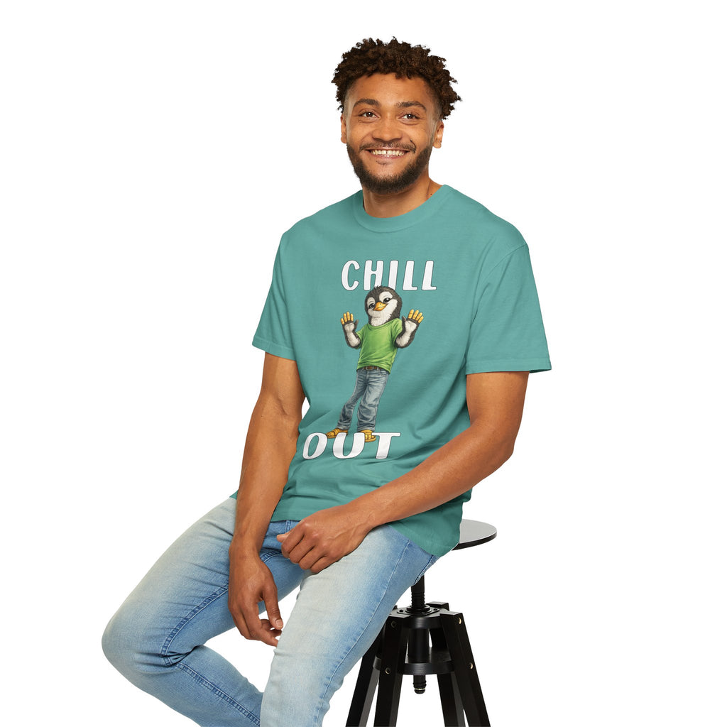Chill Out Boy T-shirt - Penguin Series