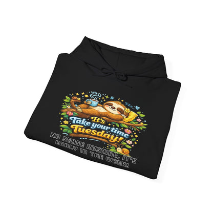 Tuesday - Procrastination Sloth Series Hoodie
