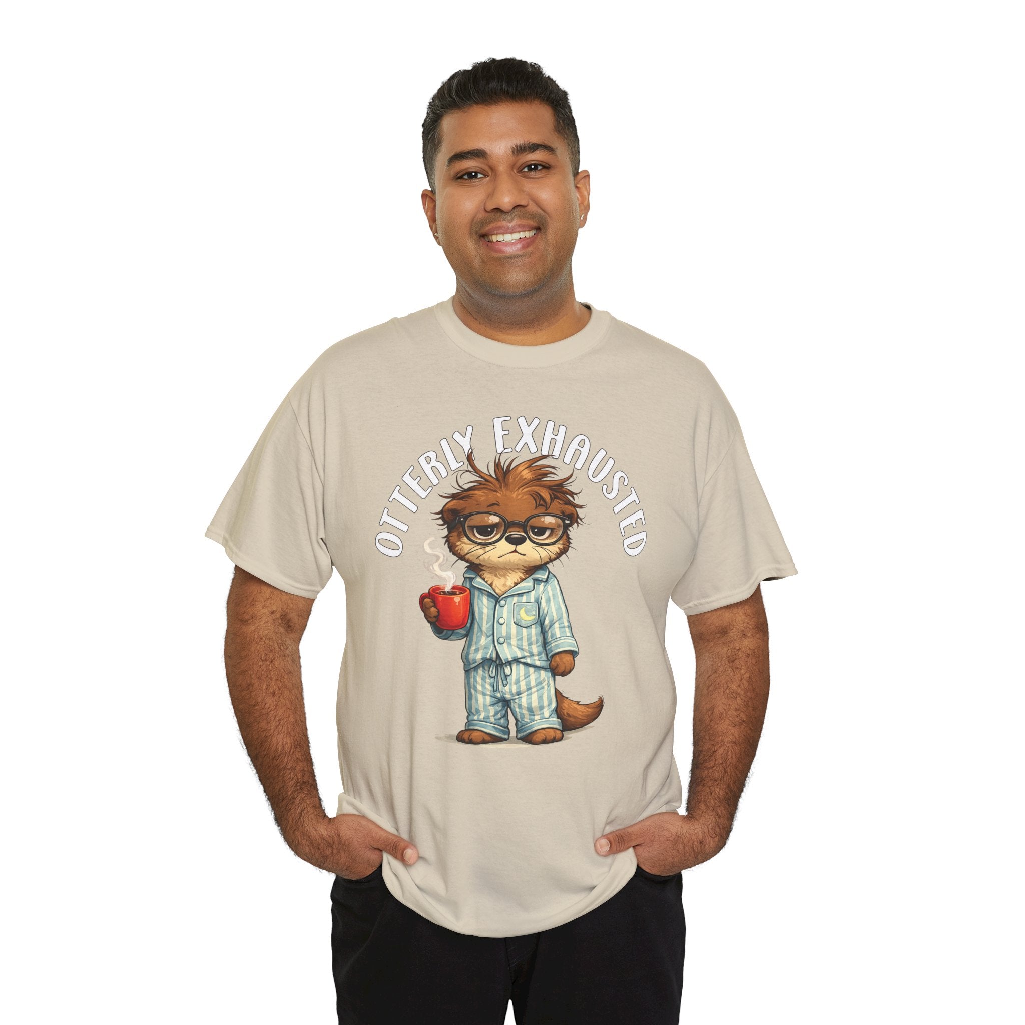 "Otterly Exhausted" Tee - Otter Series