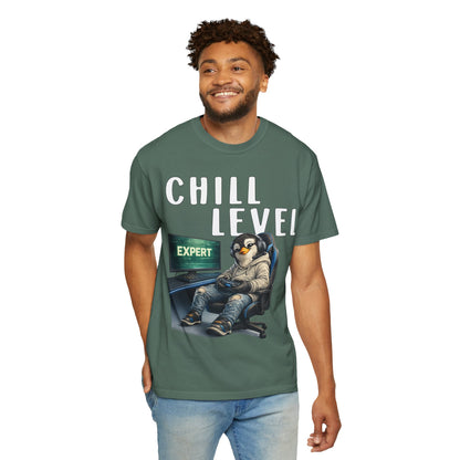 Chill Level Expert T-shirt - Penguin Series
