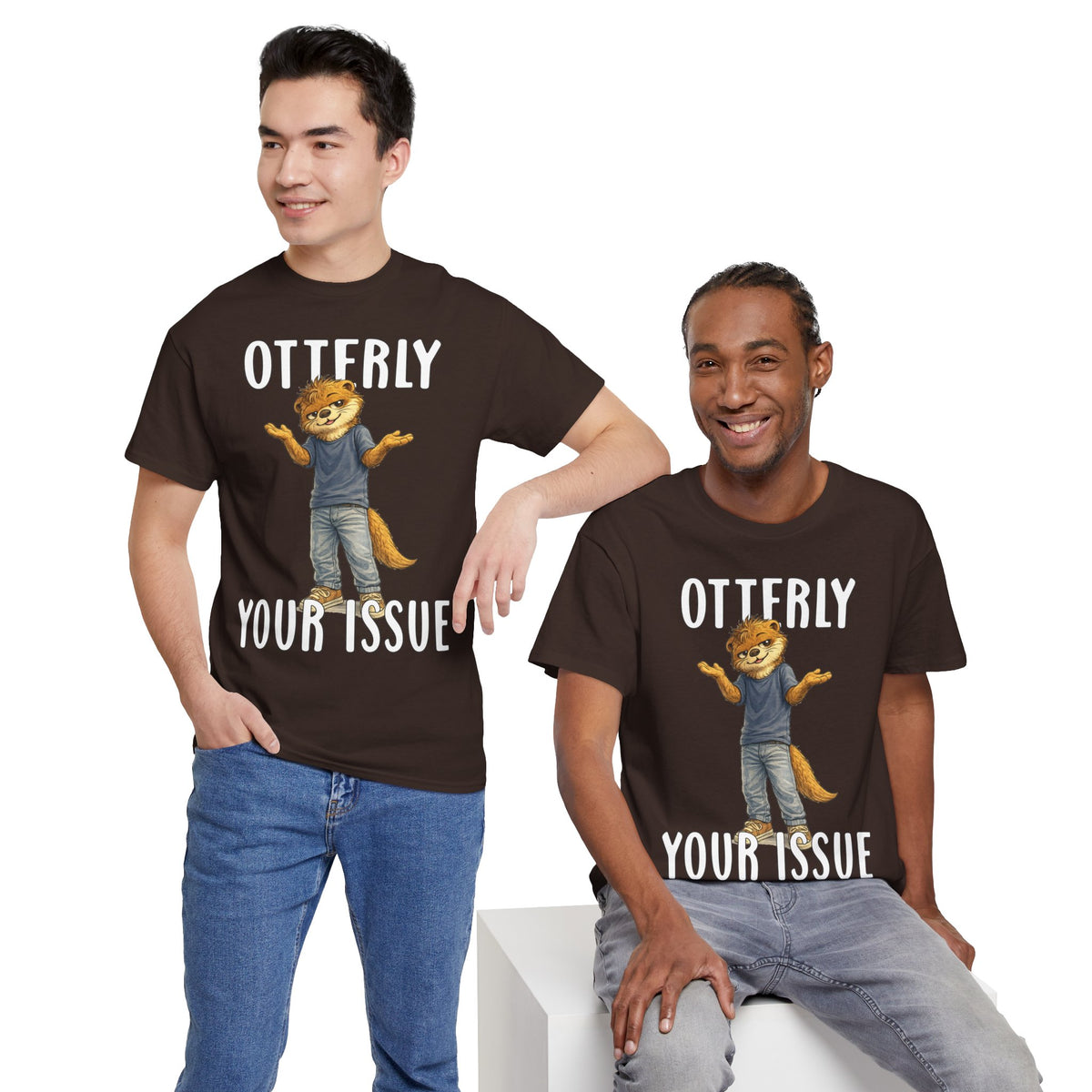 "Otterly Your Issue" Boy Tee - Otter Series