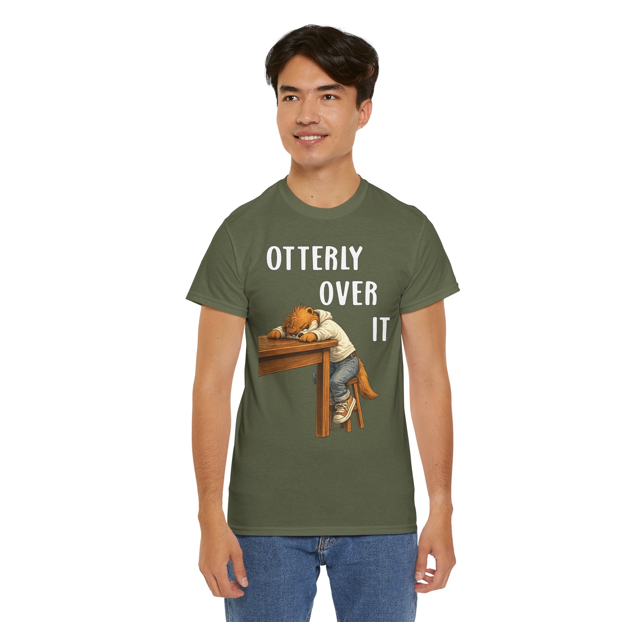 "Otterly Over It" Tee - Otter Series