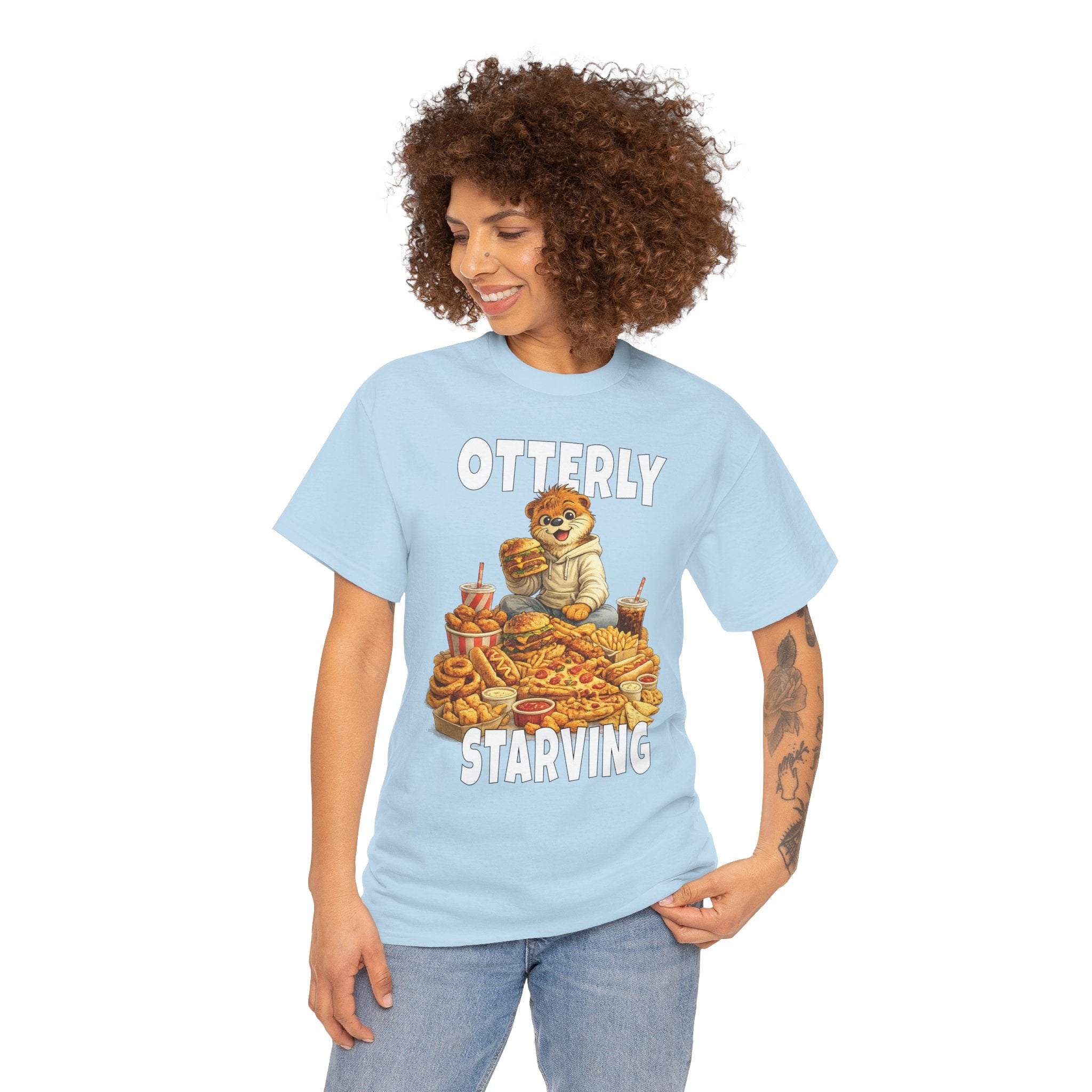 "Otterly Starving" Tee - Otter Series