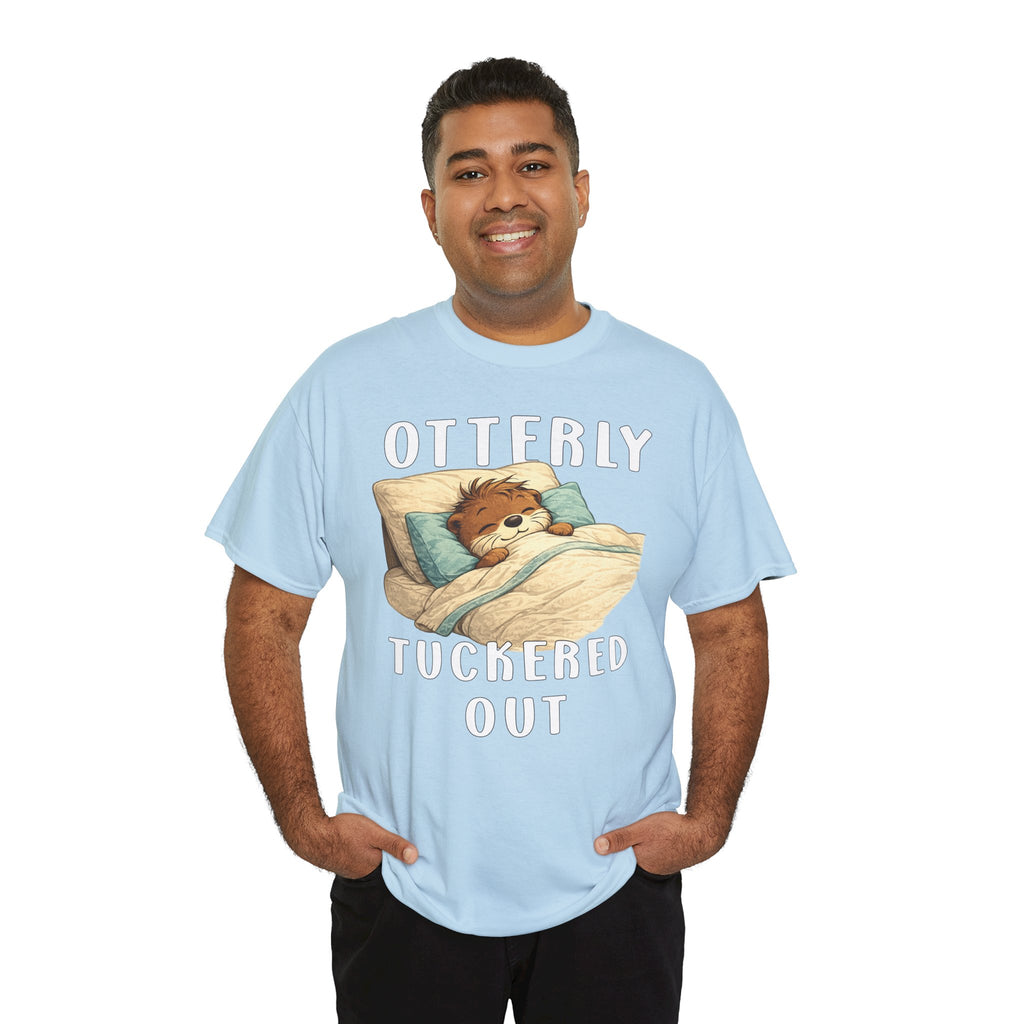 "Otterly Tuckered Out" Tee - Otter Series