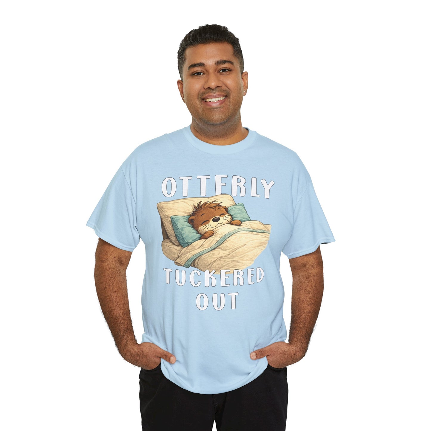 "Otterly Tuckered Out" Tee - Otter Series