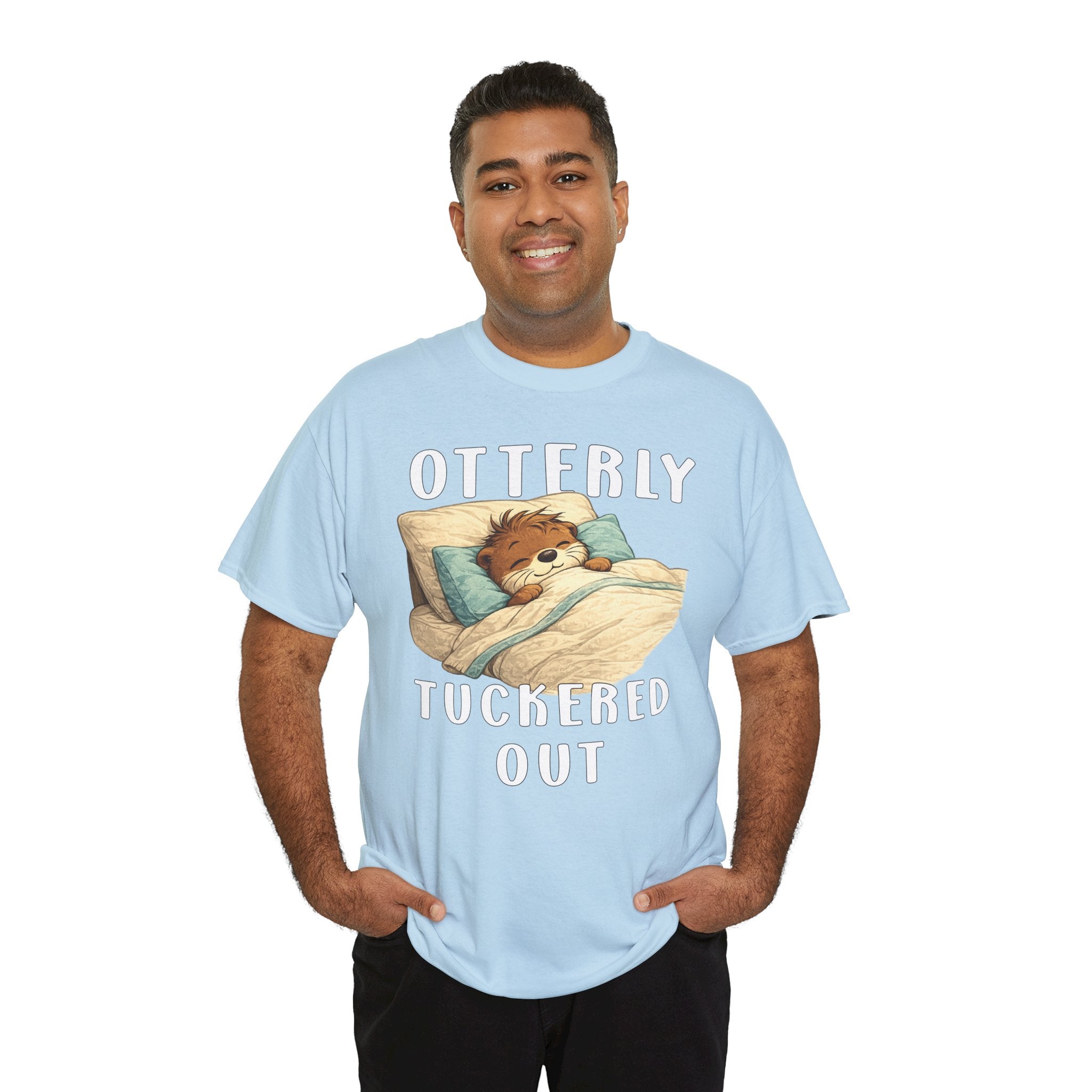 "Otterly Tuckered Out" Tee - Otter Series