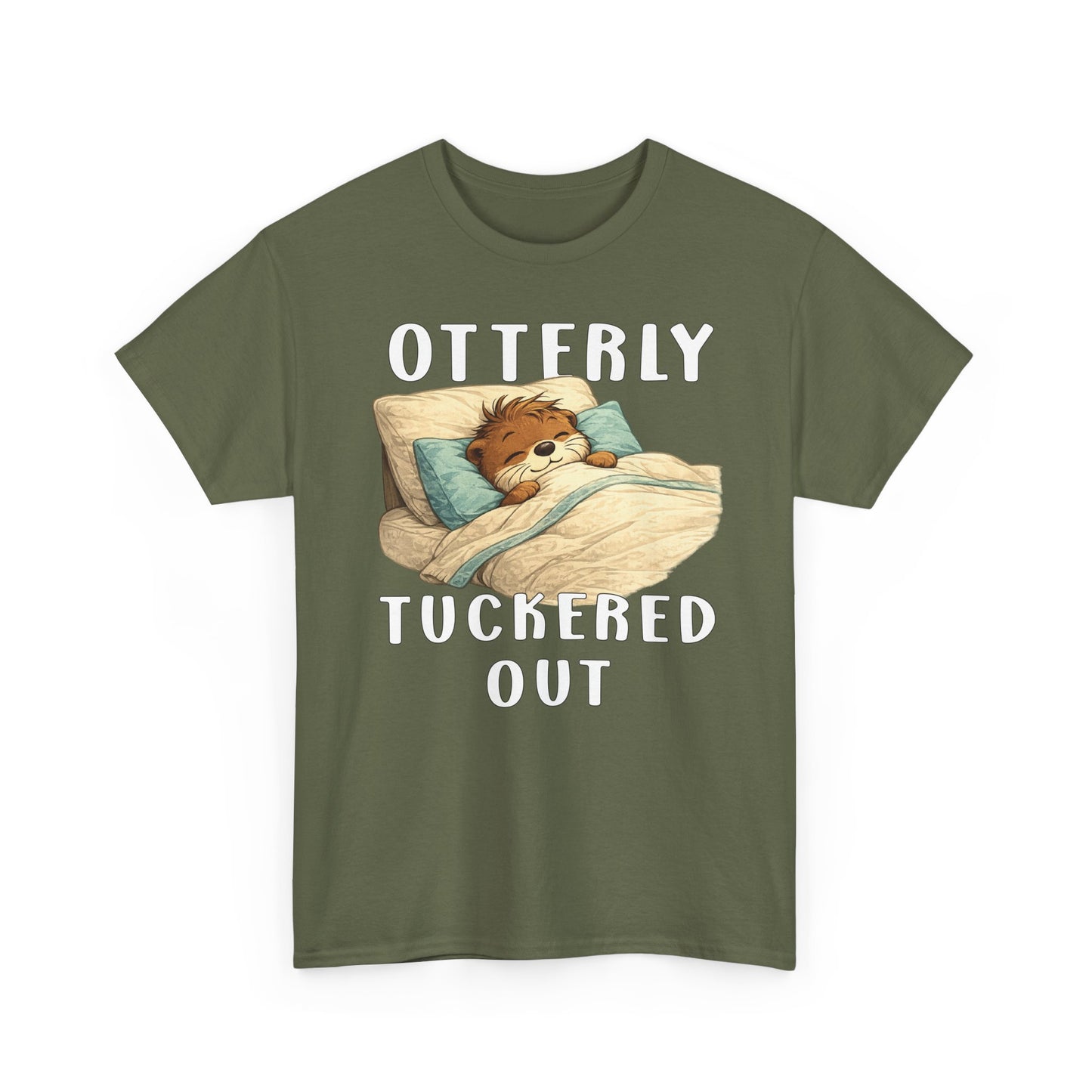 "Otterly Tuckered Out" Tee - Otter Series
