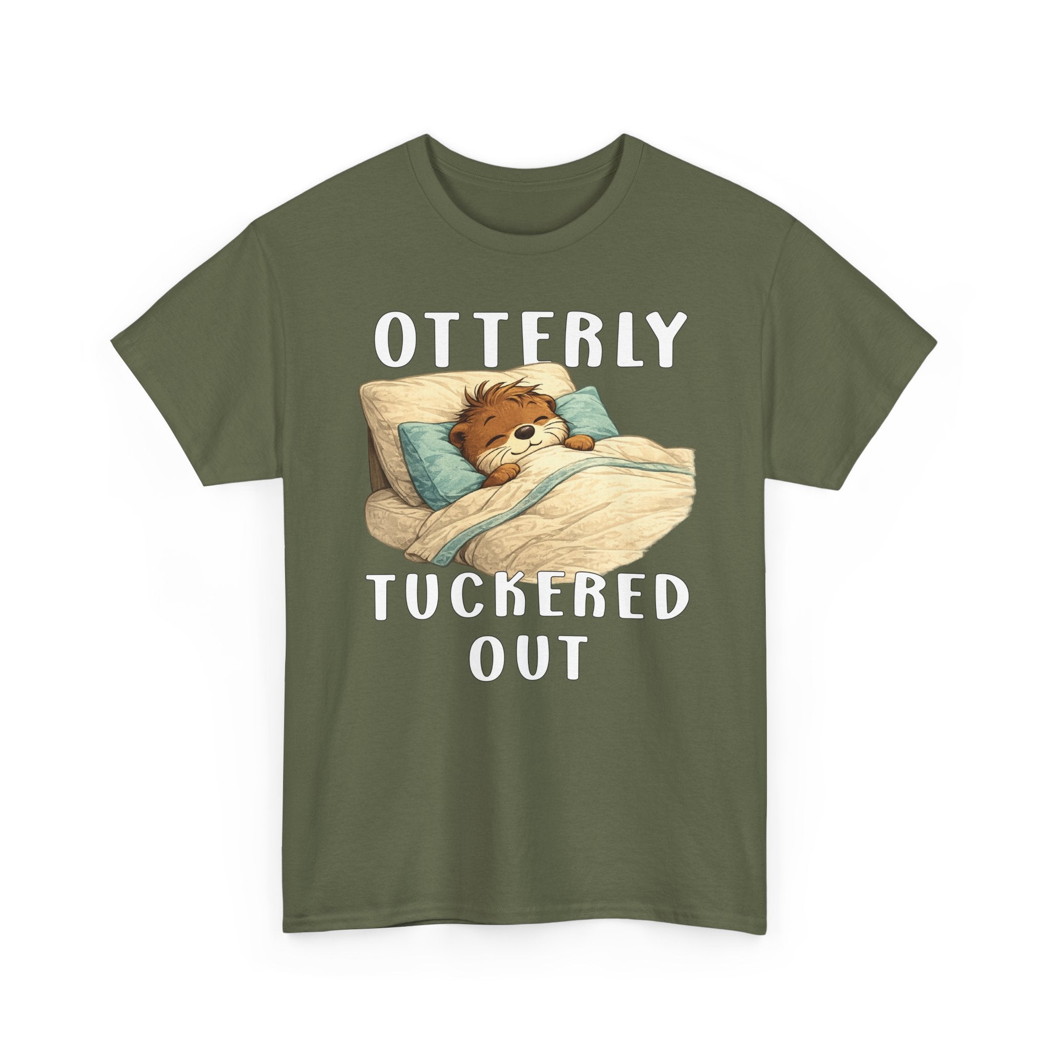 "Otterly Tuckered Out" Tee - Otter Series