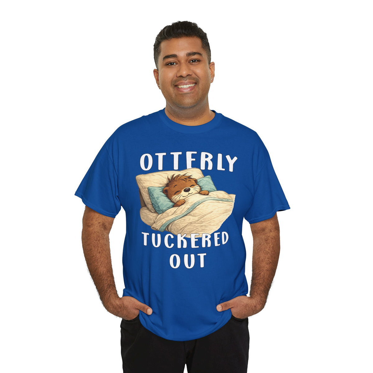 "Otterly Tuckered Out" Tee - Otter Series