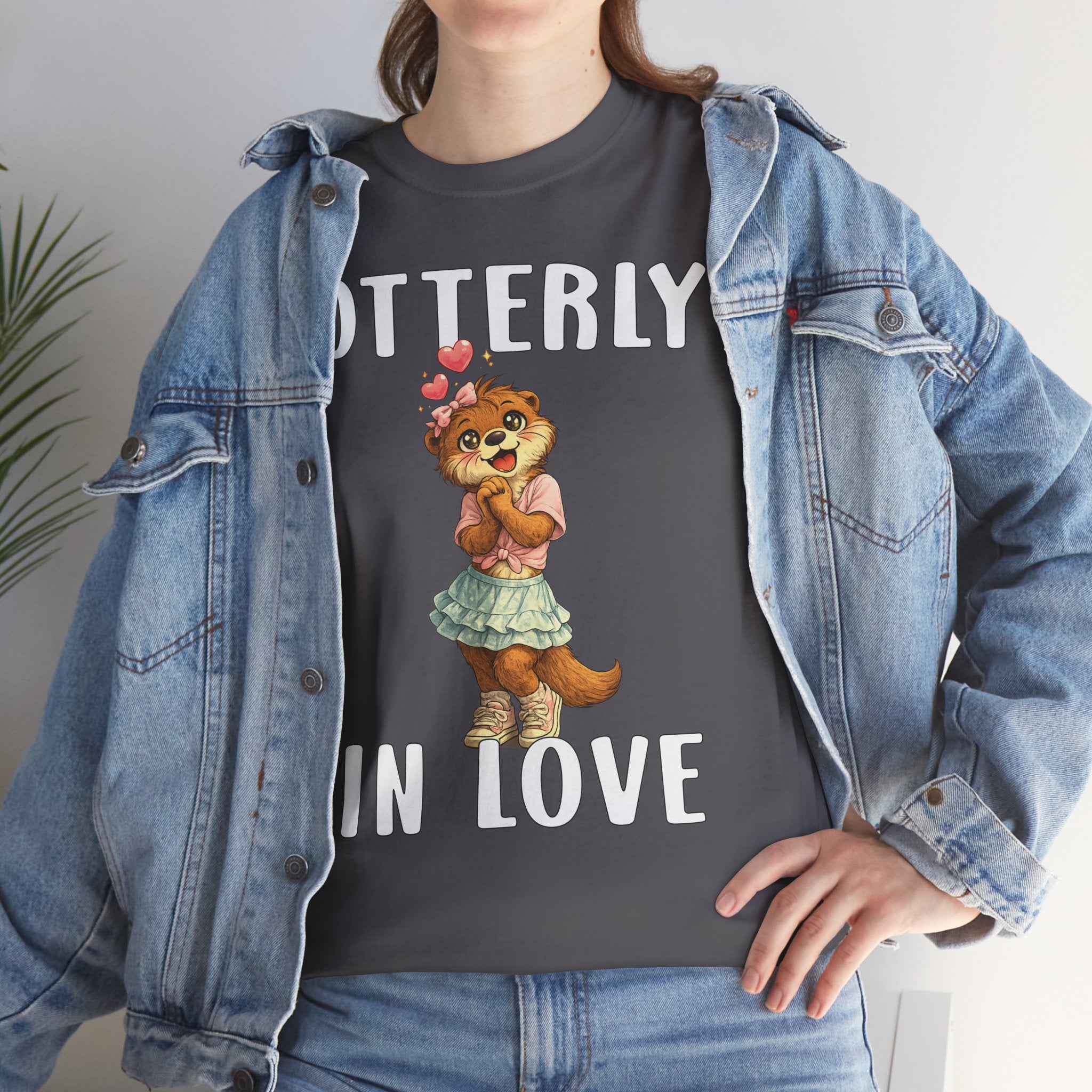 "Otterly In Love" Girl Tee - Otter Series