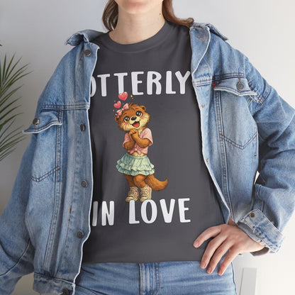 "Otterly In Love" Girl Tee - Otter Series