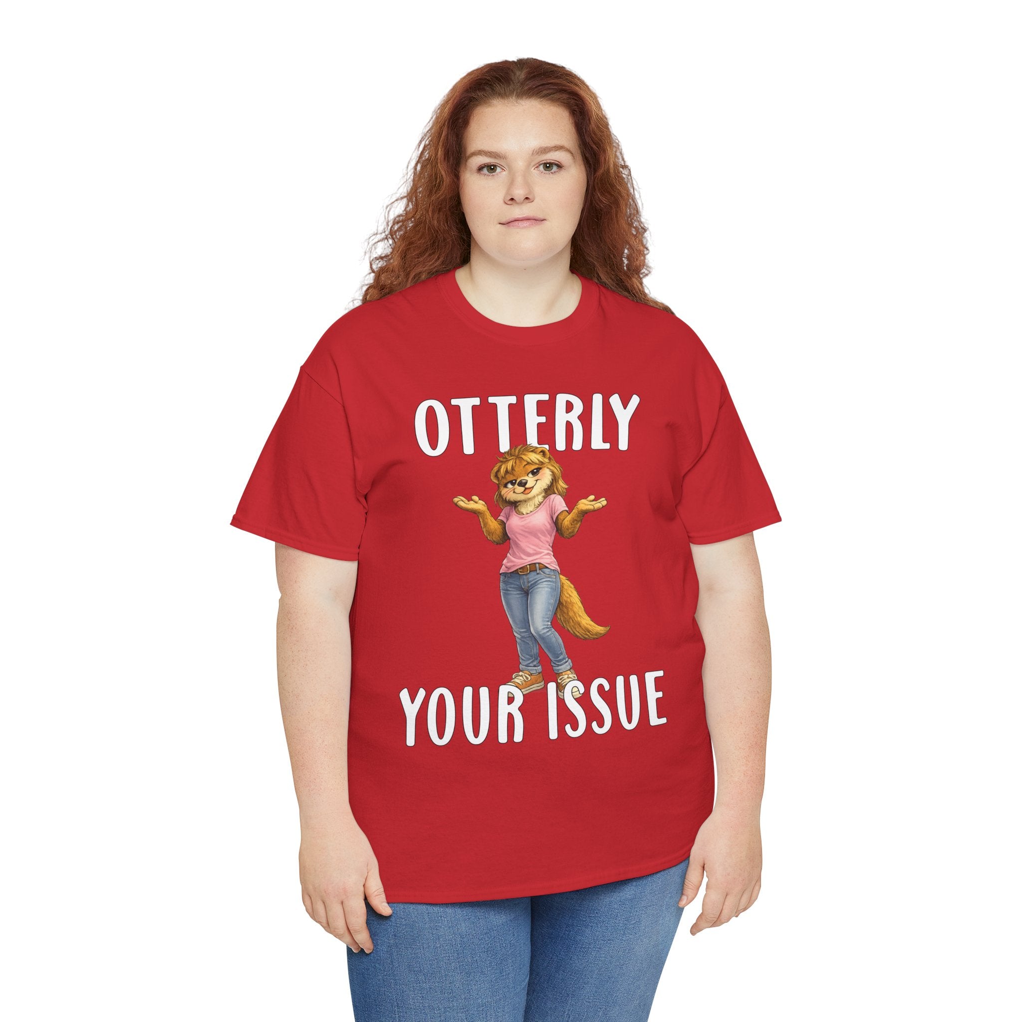 "Otterly Your Issue" Girl Tee - Otter Series
