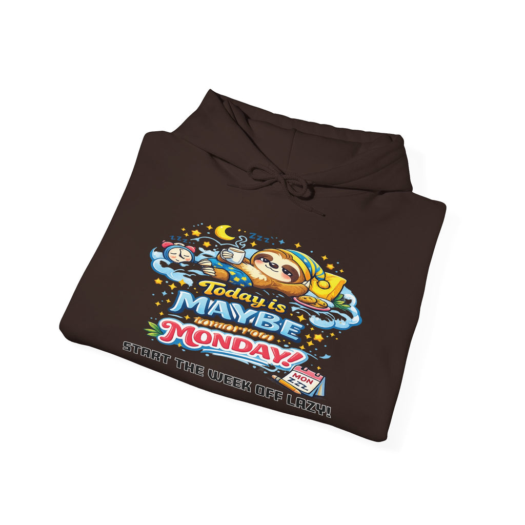 Monday - Procrastination Sloth Series Hoodie