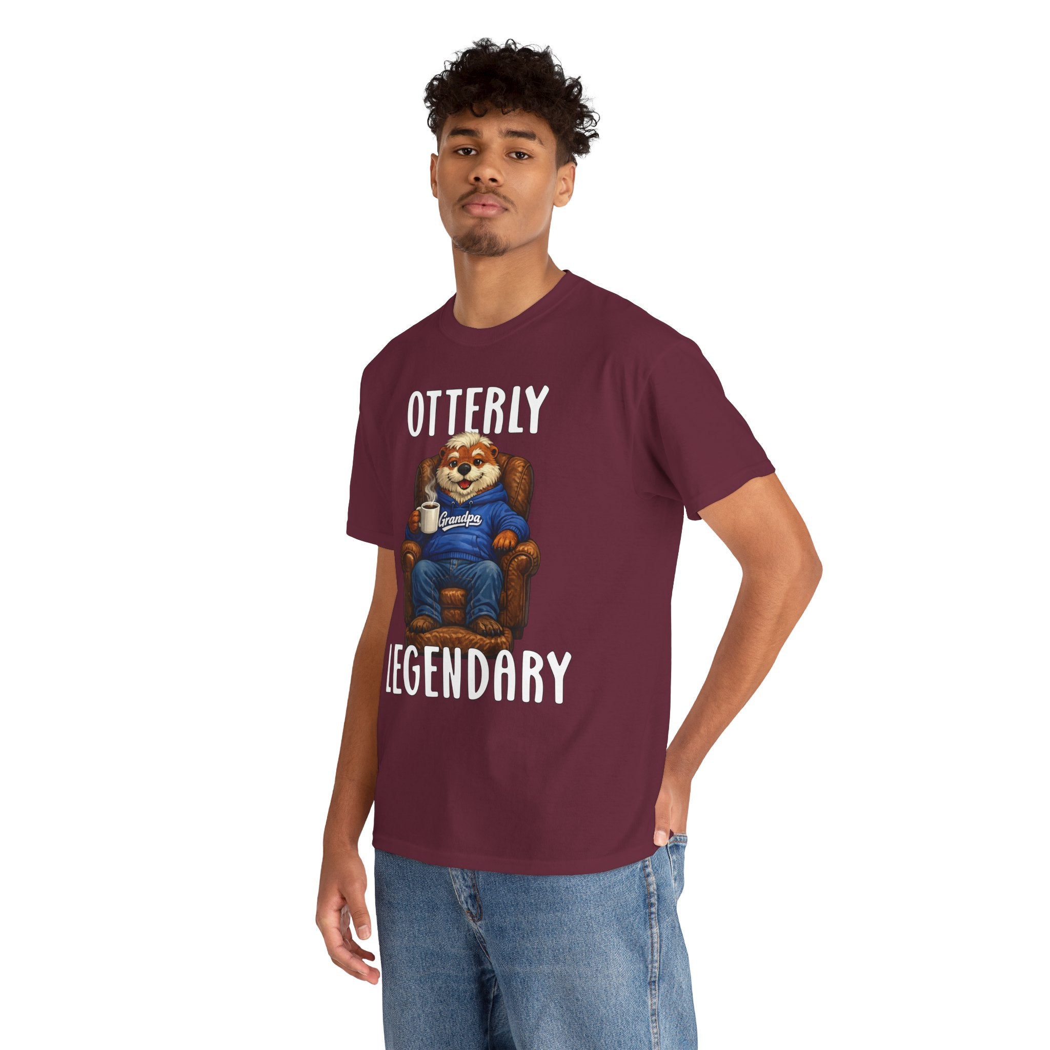 "Otterly Legendary" Gent Tee - Otter Series
