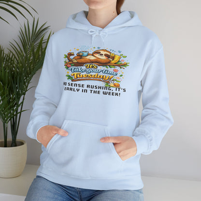 Tuesday - Procrastination Sloth Series Hoodie