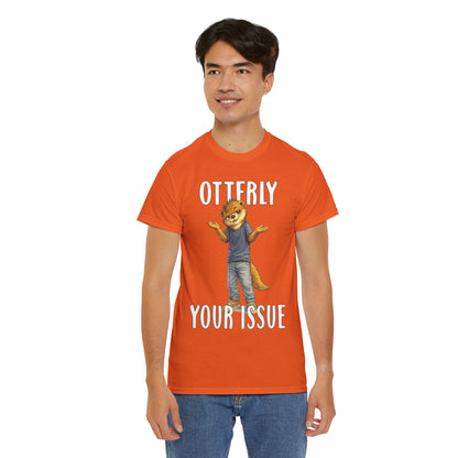 "Otterly Your Issue" Boy Tee - Otter Series