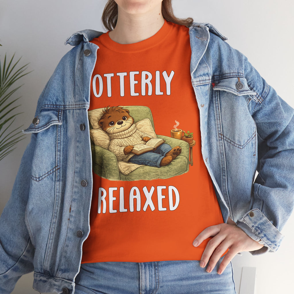 "Otterly Relaxed" Tee - Otter Series