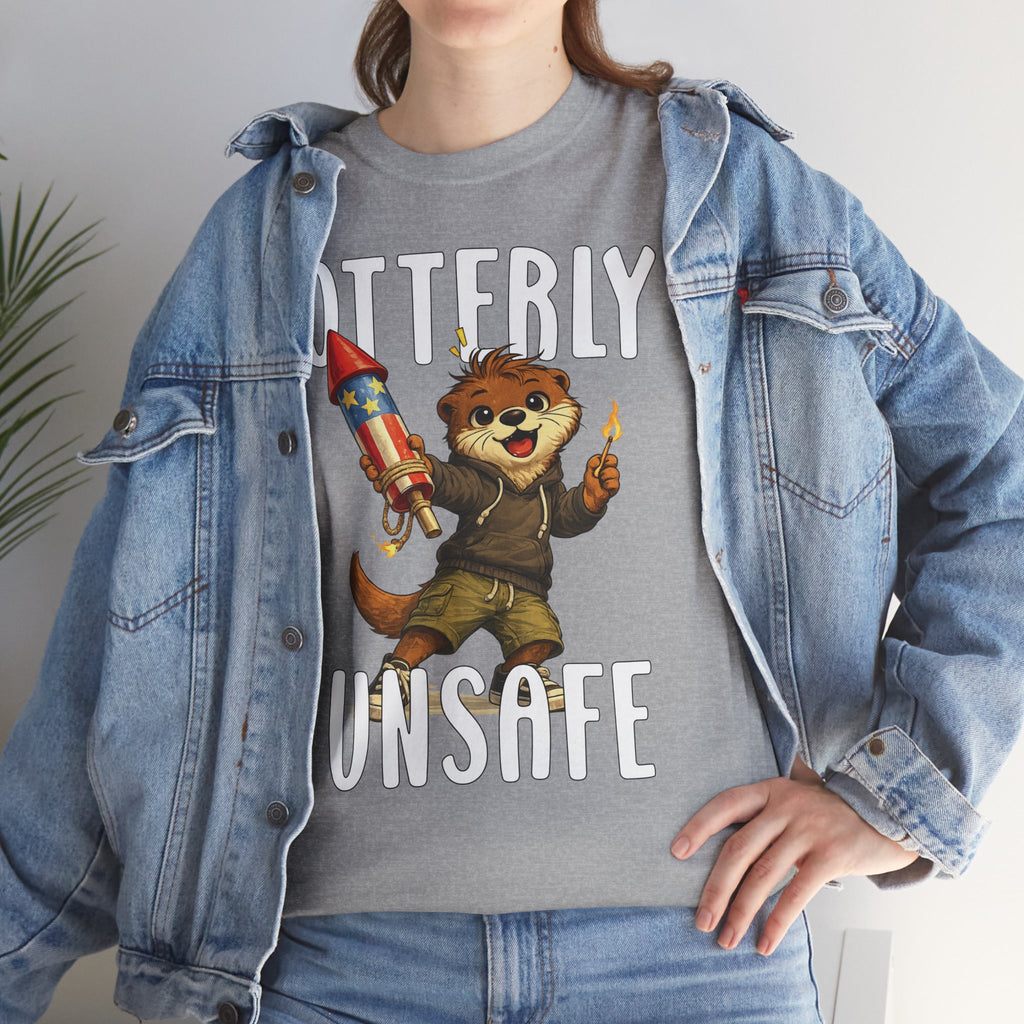 "Otterly Unsafe" Tee - Otter Series