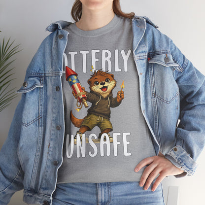 "Otterly Unsafe" Tee - Otter Series