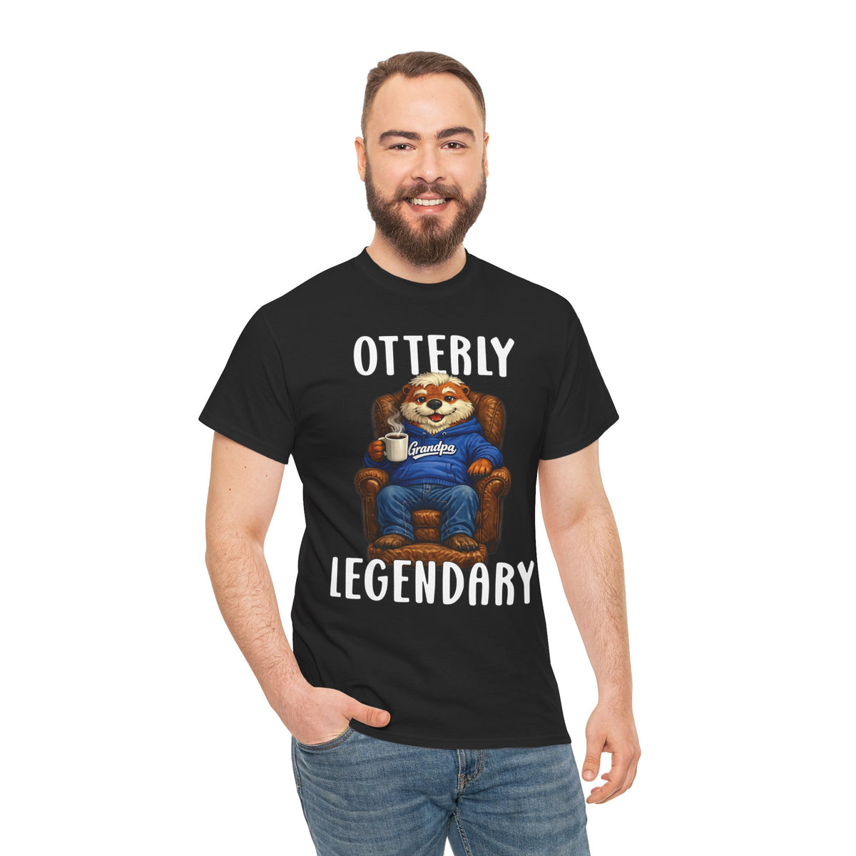 "Otterly Legendary" Gent Tee - Otter Series