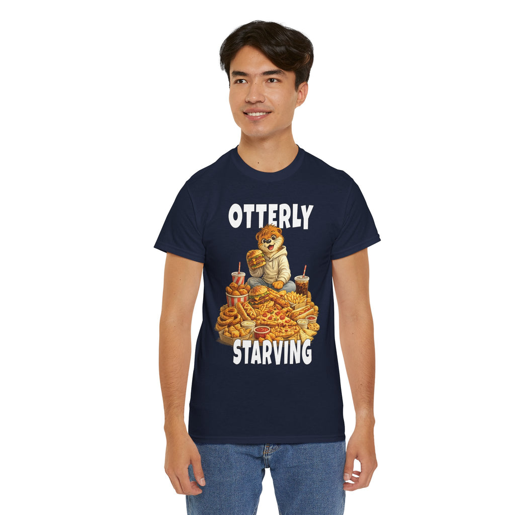 "Otterly Starving" Tee - Otter Series