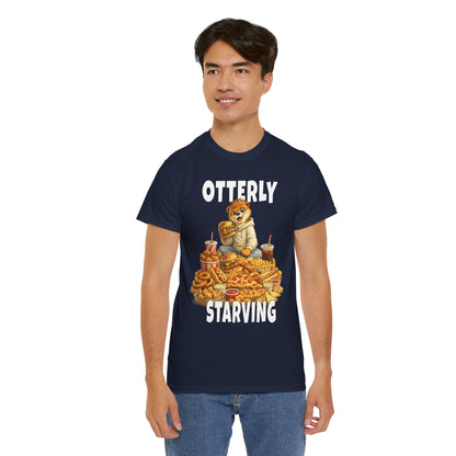 "Otterly Starving" Tee - Otter Series