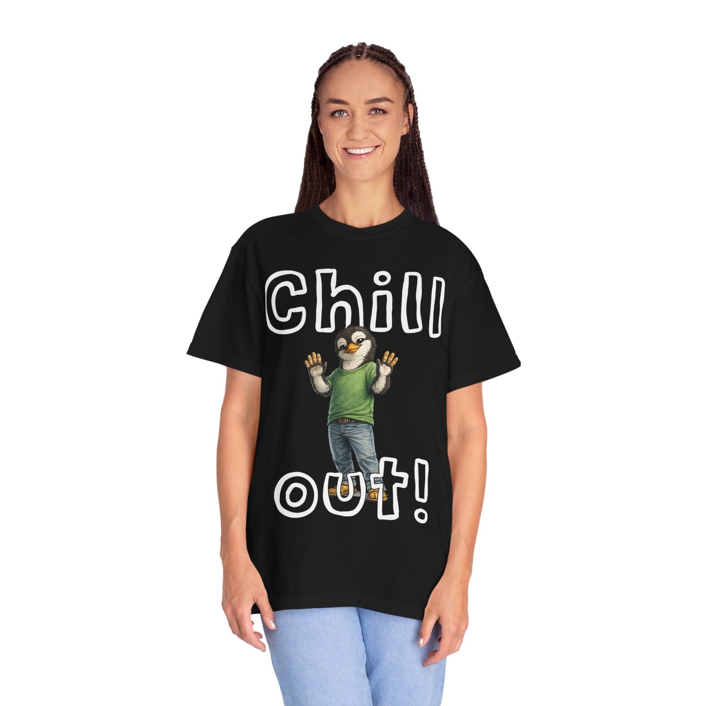 "Chill Out" T-shirt - Penguin Series