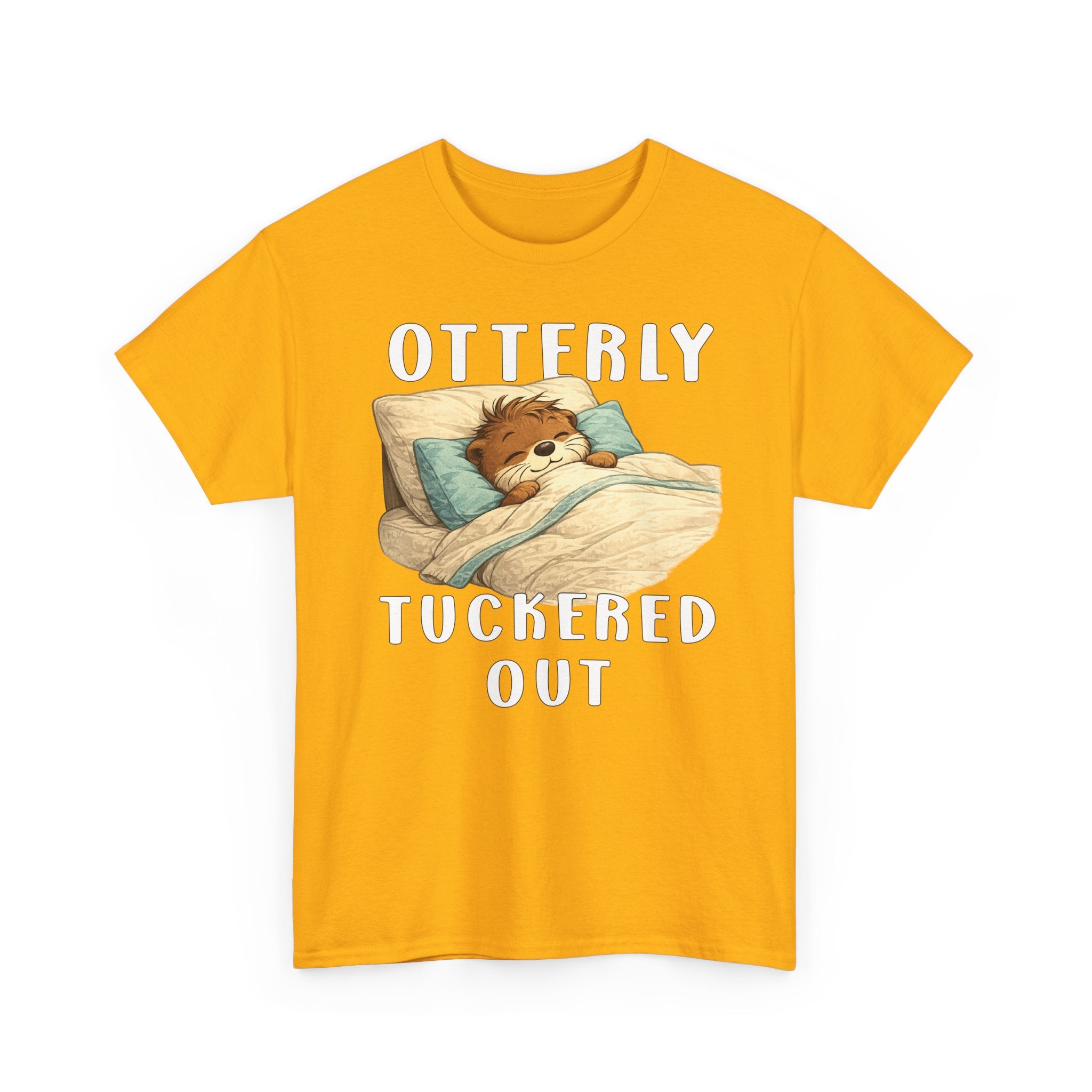 "Otterly Tuckered Out" Tee - Otter Series