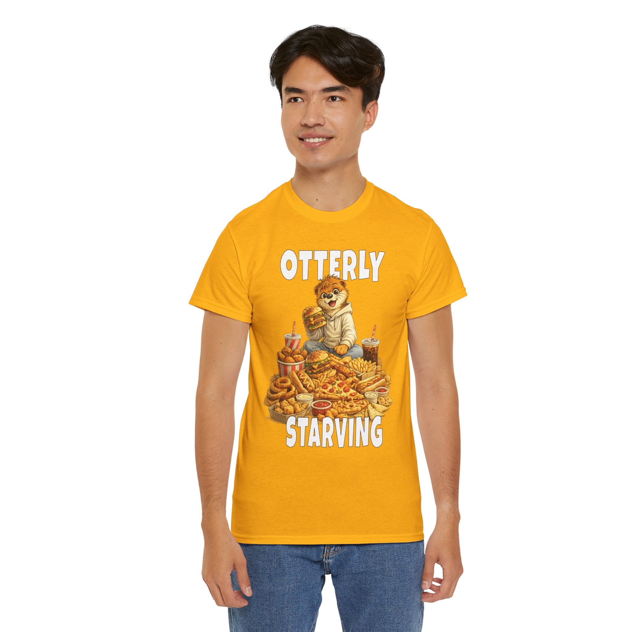 "Otterly Starving" Tee - Otter Series