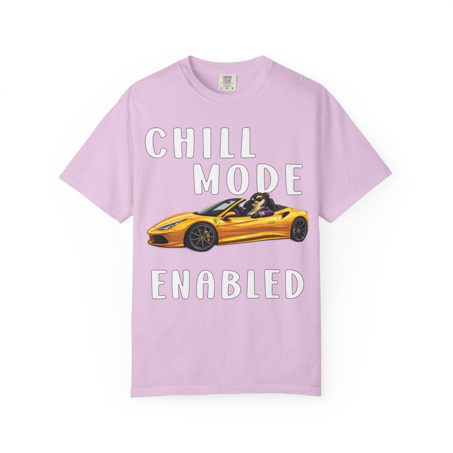 Chill Mode Enabled Girl T-shirt - Penguin Series