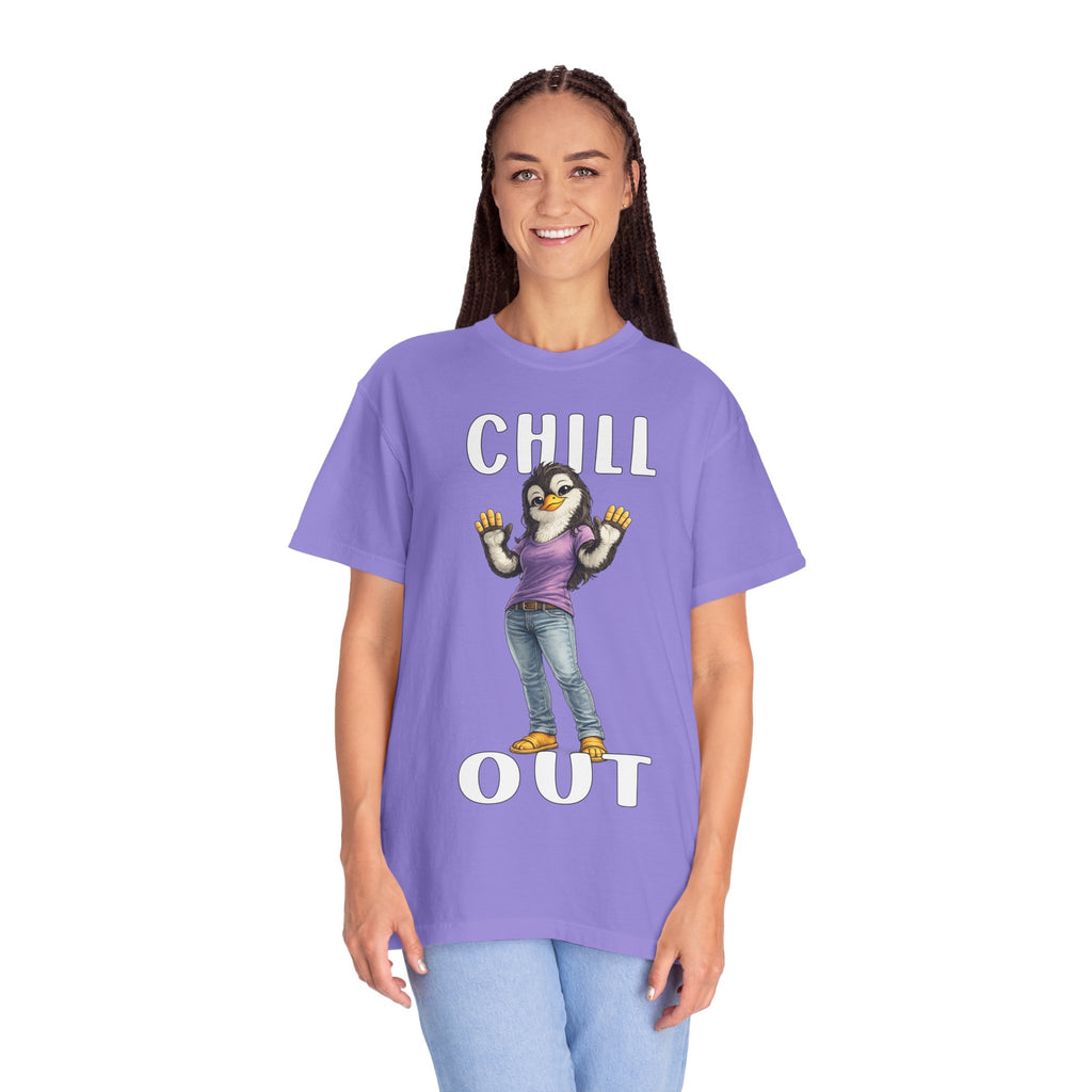 Chill Out Girl T-shirt - Penguin Series