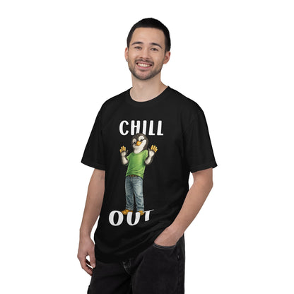 Chill Out Boy T-shirt - Penguin Series