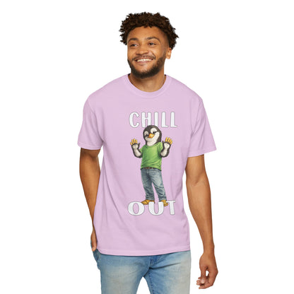 Chill Out Boy T-shirt - Penguin Series