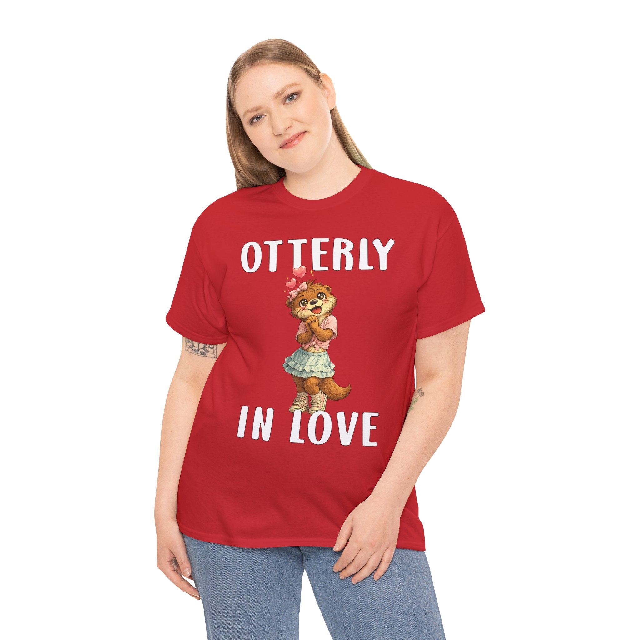 "Otterly In Love" Girl Tee - Otter Series