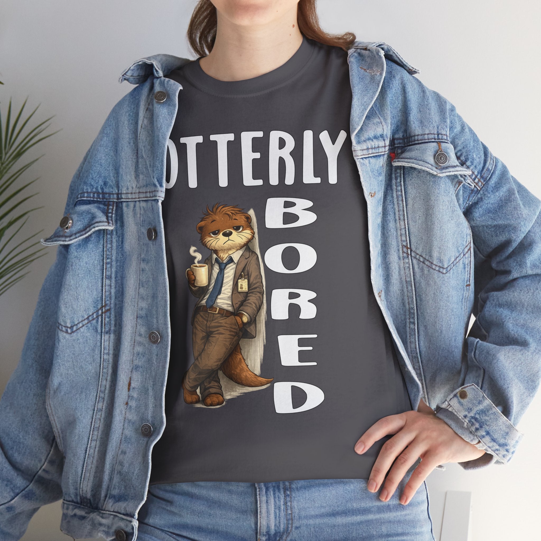 "Otterly Bored" Tee - Otter Series