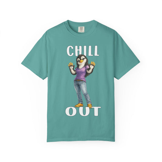 Chill Out Girl T-shirt - Penguin Series