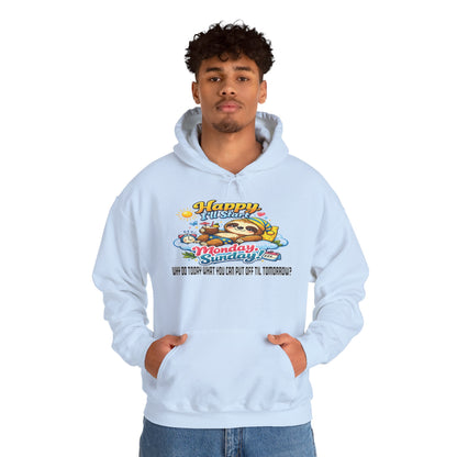 Sunday - Procrastination Sloth Series Hoodie