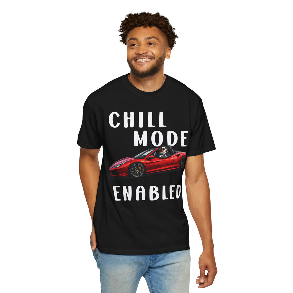 Chill Mode Enabled Boy T-shirt - Penguin Series