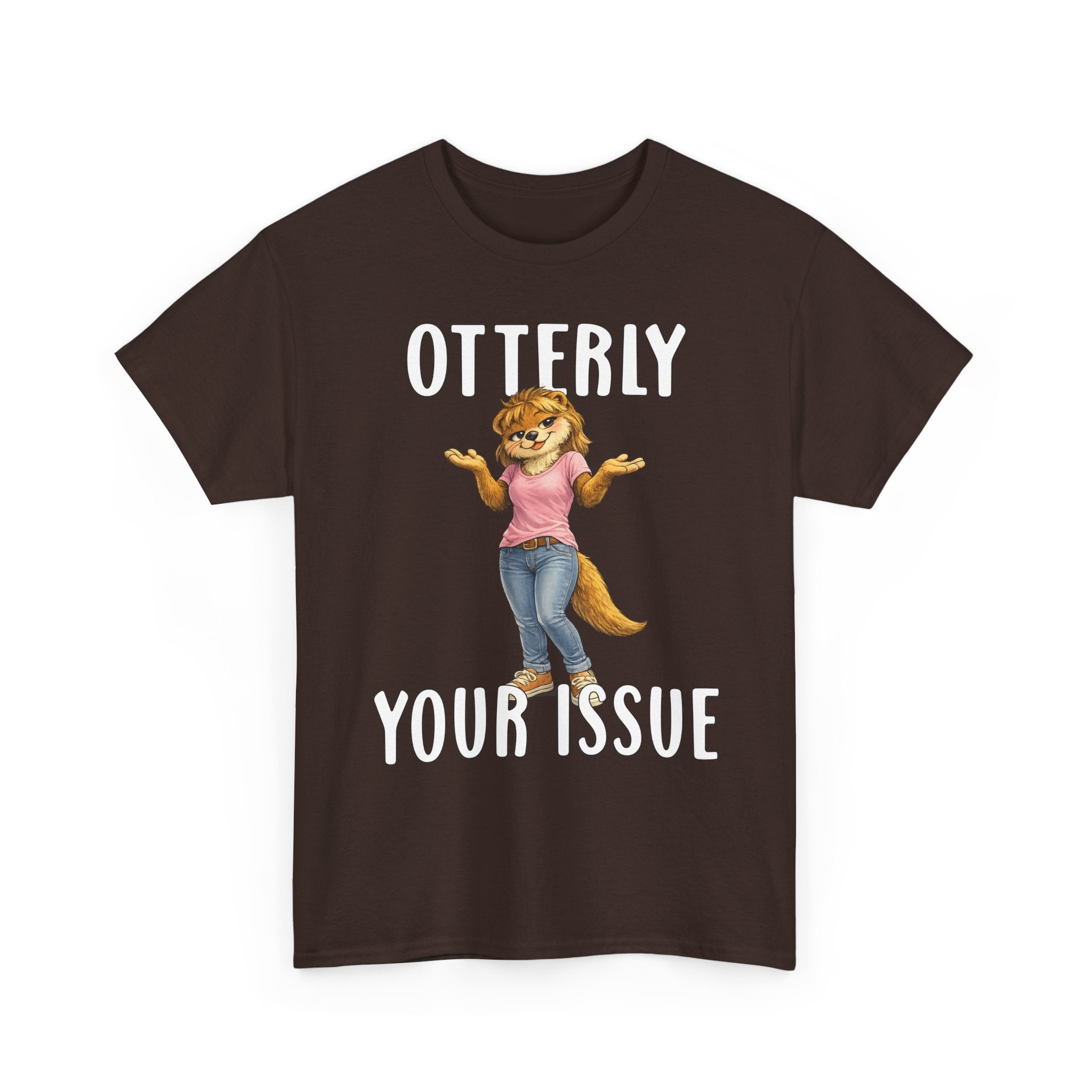"Otterly Your Issue" Girl Tee - Otter Series