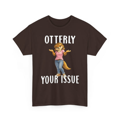 "Otterly Your Issue" Girl Tee - Otter Series