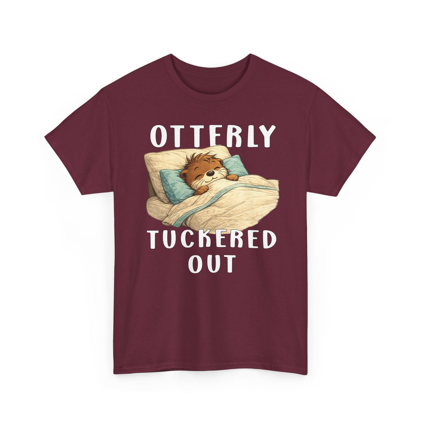 "Otterly Tuckered Out" Tee - Otter Series