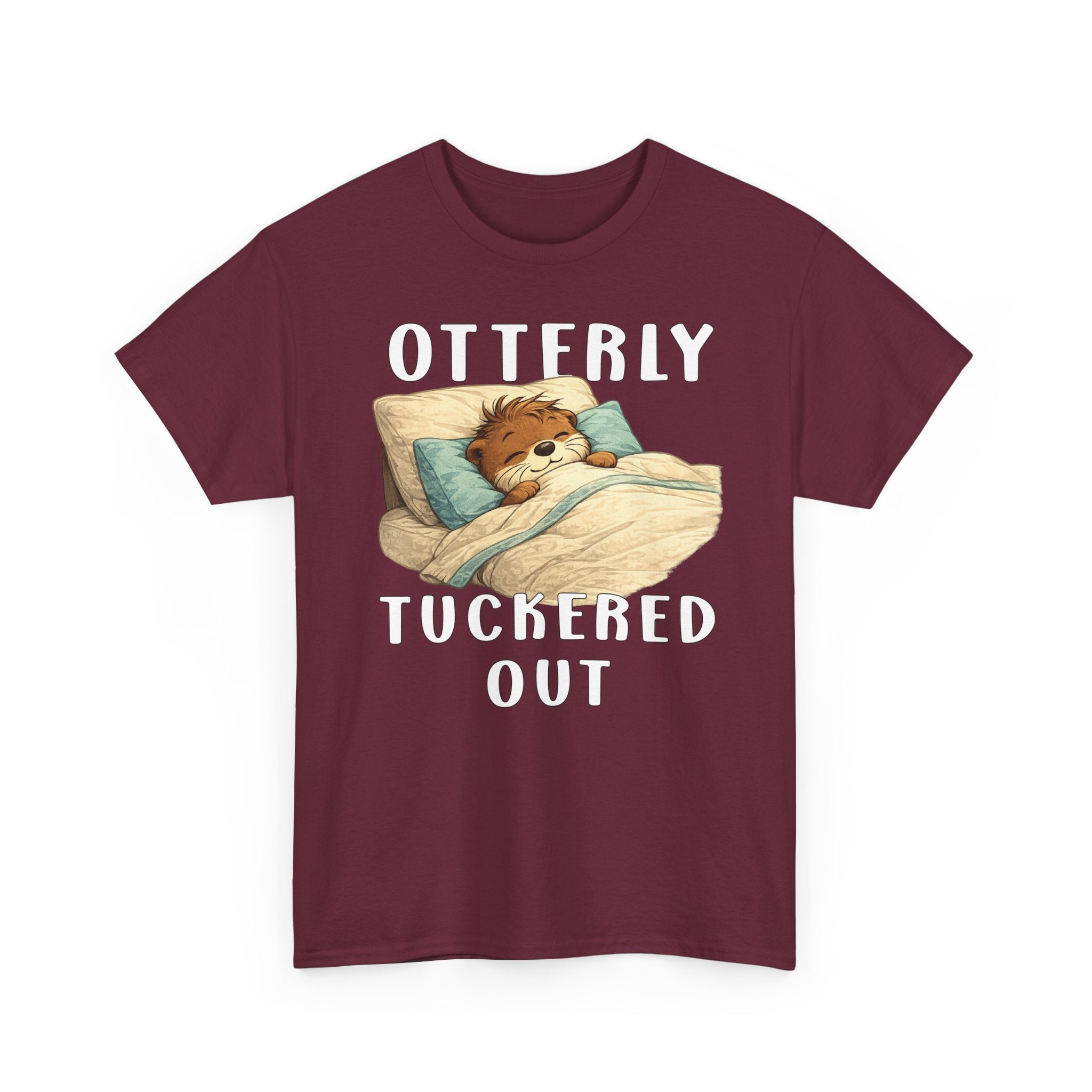 "Otterly Tuckered Out" Tee - Otter Series